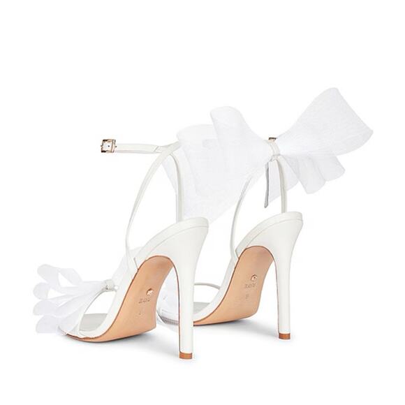 Raye bubbly heel in ivory sz 10 - Picture 3 of 8